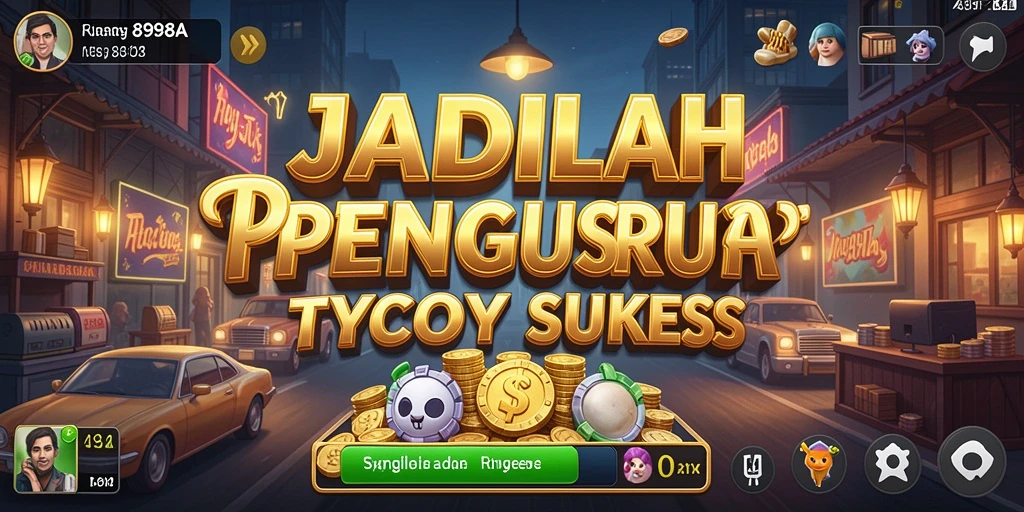 Tampilan gameplay Tycoon yang menarik dan penuh strategi.