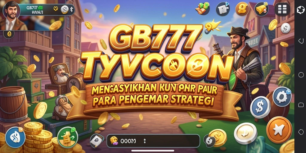 Gameplay seru dan strategis dalam membangun bisnis Tycoon.