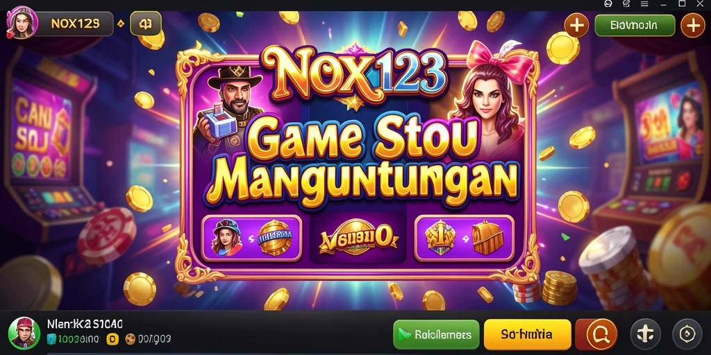 Screenshot utama NOX123 menampilkan pengalaman bermain Slot yang mengasyikkan.