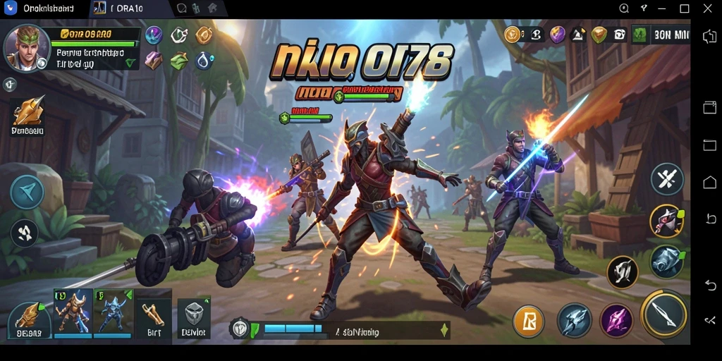 Tampilan gameplay menantang di ORA78 yang penuh strategi.