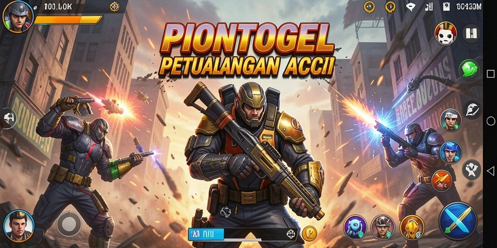 Tampilan gameplay PIONTOGEL yang penuh aksi dan menegangkan.