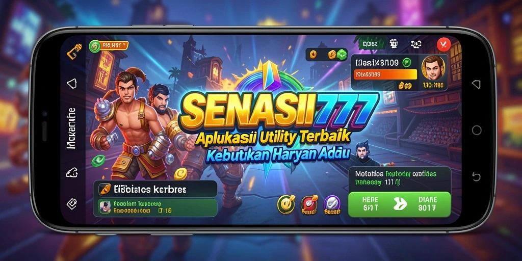 Tampilan antarmuka SENSASI777 yang modern dan intuitif.