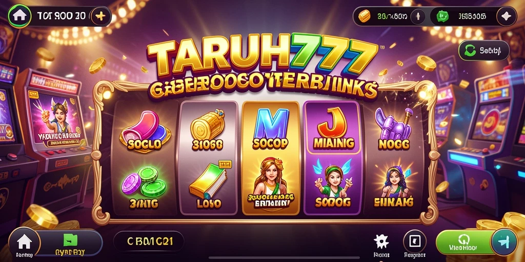 TARUH777 menampilkan gameplay Slot yang seru dan inovatif.
